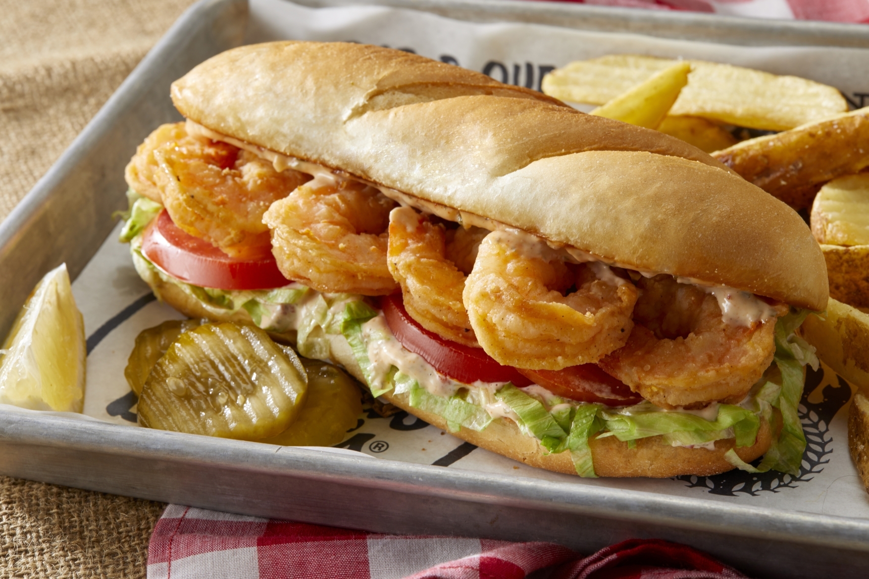 NEW! Shrimp Po'Boy