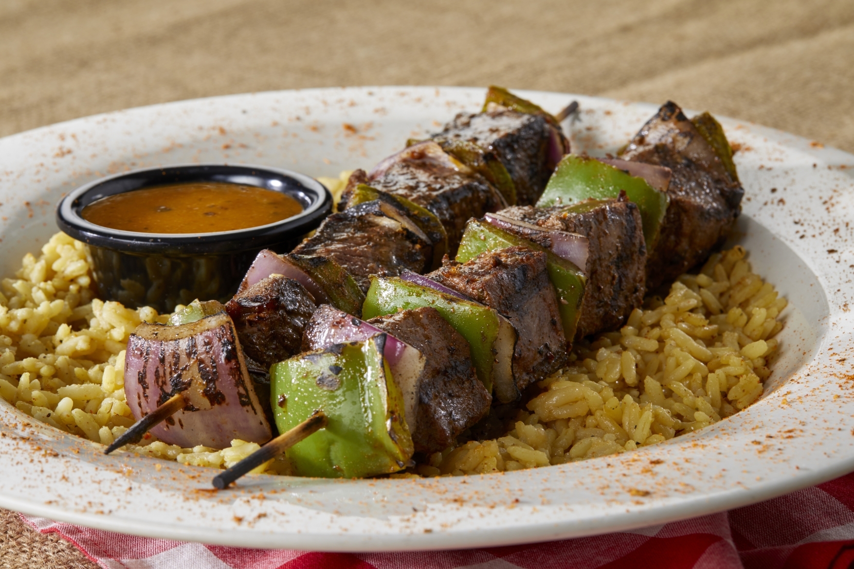 NEW! Cajun Steak Kabobs
